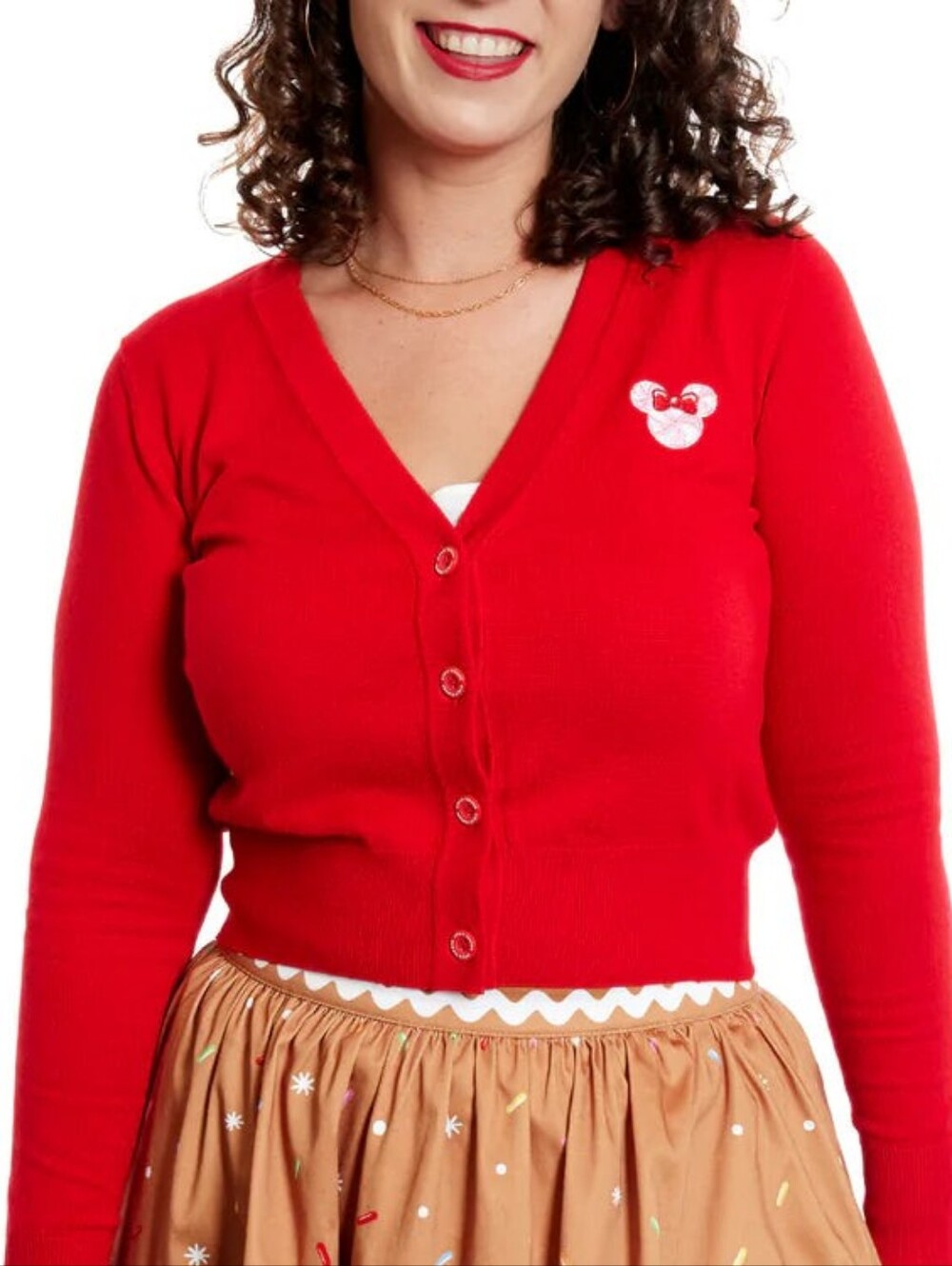 Loungefly Stitch Shop Alexa Christmas Cardigan